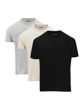 Set playera Indicum Denim cuello redondo para hombre