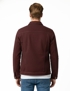 Set chamarra denim Indicum Denim de mezclilla con bolsillos para hombre