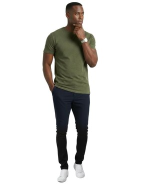 Set playera Indicum Denim cuello redondo para hombre
