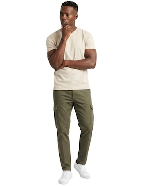 Set playera Indicum Denim cuello redondo para hombre
