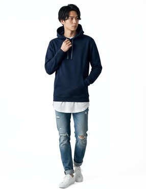 Set sudadera Indicum Denim para hombre