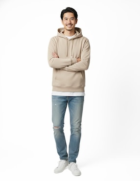 Set sudadera Indicum Denim para hombre