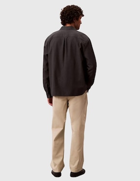 Pantalón business casual regular Calvin Klein de algodón para hombre