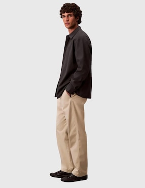 Pantalón business casual regular Calvin Klein de algodón para hombre