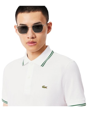 Playera tipo polo Lacoste para hombre