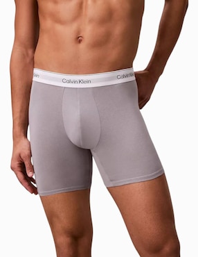 Set bóxer brief Calvin Klein de algodón para hombre 3 piezas