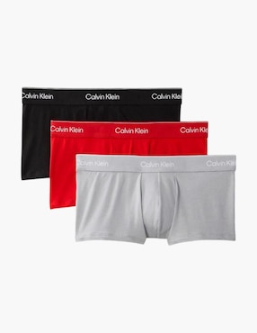 Set bóxer trunk Calvin Klein para hombre 3 piezas