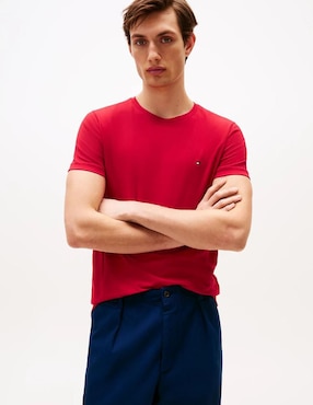 Playera Tommy Hilfiger cuello redondo para hombre