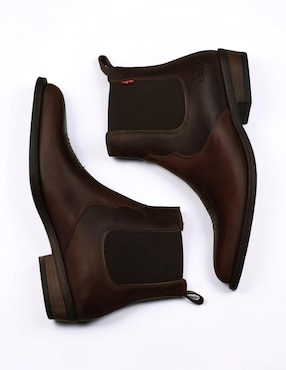 Botín Levi's de piel para hombre