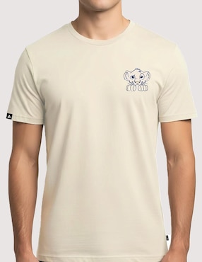Playera Disney cuello redondo para hombre
