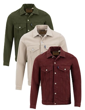 Set chamarra denim Indicum Denim de mezclilla con bolsillos para hombre