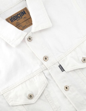 Set chamarra denim Indicum Denim de mezclilla con bolsillos para hombre