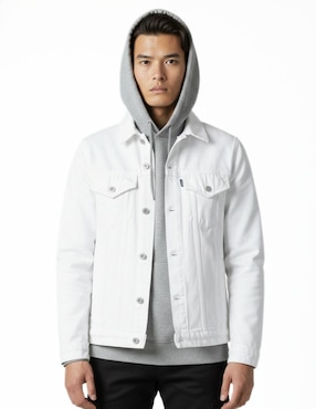 Set chamarra denim Indicum Denim de mezclilla con bolsillos para hombre