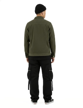 Set chamarra denim Indicum Denim de mezclilla con bolsillos para hombre