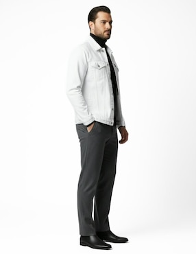 Set chamarra denim Indicum Denim de mezclilla con bolsillos para hombre