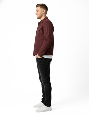 Set chamarra denim Indicum Denim de mezclilla con bolsillos para hombre