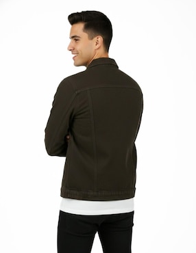 Set chamarra denim Indicum Denim de mezclilla con bolsillos para hombre