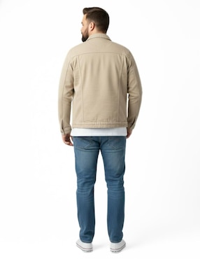 Set chamarra denim Indicum Denim de mezclilla con bolsillos para hombre