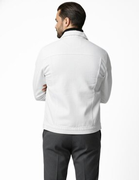 Set chamarra denim Indicum Denim de mezclilla con bolsillos para hombre