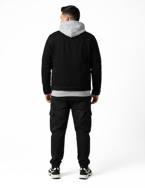Set chamarra denim Indicum Denim de mezclilla con bolsillos para hombre