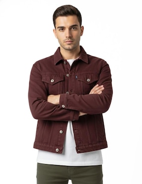 Set chamarra denim Indicum Denim de mezclilla con bolsillos para hombre