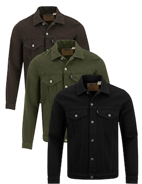 Set chamarra denim Indicum Denim de mezclilla con bolsillos para hombre