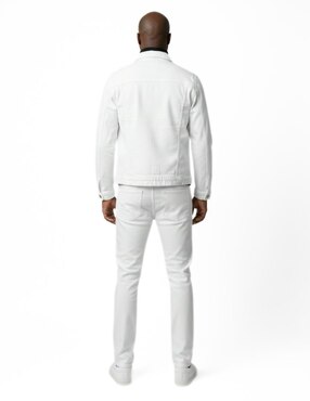 Set chamarra denim Indicum Denim de mezclilla con bolsillos para hombre