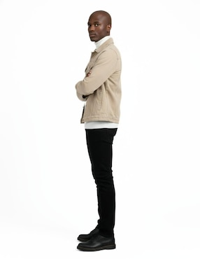 Set chamarra denim Indicum Denim de mezclilla con bolsillos para hombre