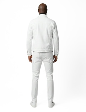 Set chamarra denim Indicum Denim de mezclilla con bolsillos para hombre