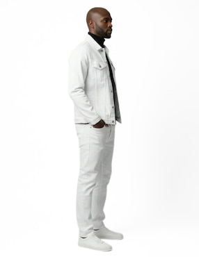 Set chamarra denim Indicum Denim de mezclilla con bolsillos para hombre