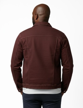 Set chamarra denim Indicum Denim de mezclilla con bolsillos para hombre