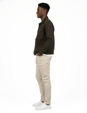 Set chamarra denim Indicum Denim de mezclilla con bolsillos para hombre