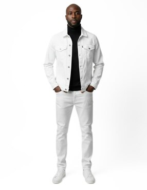 Set chamarra denim Indicum Denim de mezclilla con bolsillos para hombre