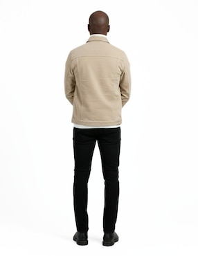 Set chamarra denim Indicum Denim de mezclilla con bolsillos para hombre