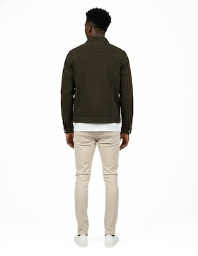Set chamarra denim Indicum Denim de mezclilla con bolsillos para hombre