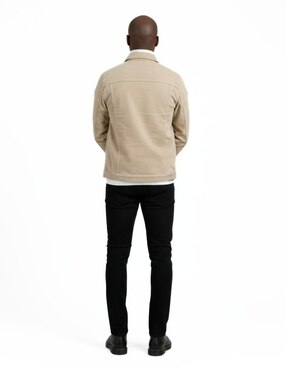 Set chamarra denim Indicum Denim de mezclilla con bolsillos para hombre