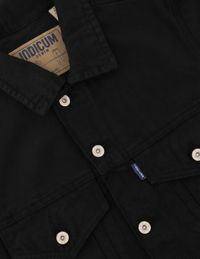 Set chamarra denim Indicum Denim de mezclilla con bolsillos para hombre