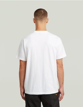 Playera G-Star cuello redondo para hombre