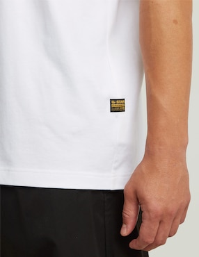 Playera G-Star cuello redondo para hombre