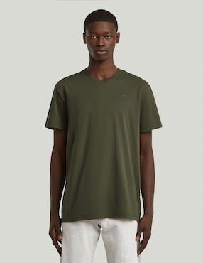 Playera G-Star cuello redondo para hombre