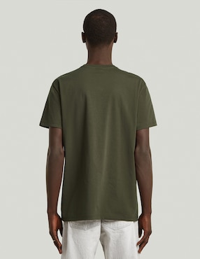 Playera G-Star cuello redondo para hombre