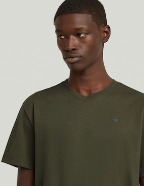 Playera G-Star cuello redondo para hombre