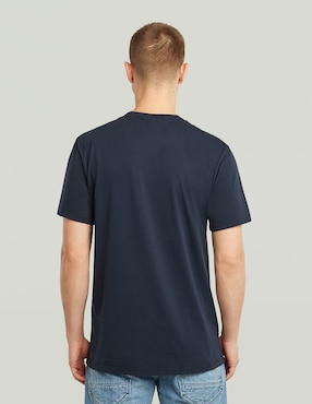 Playera G-Star cuello redondo para hombre
