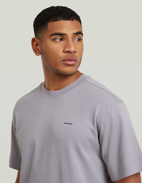 Playera G-Star cuello redondo para hombre