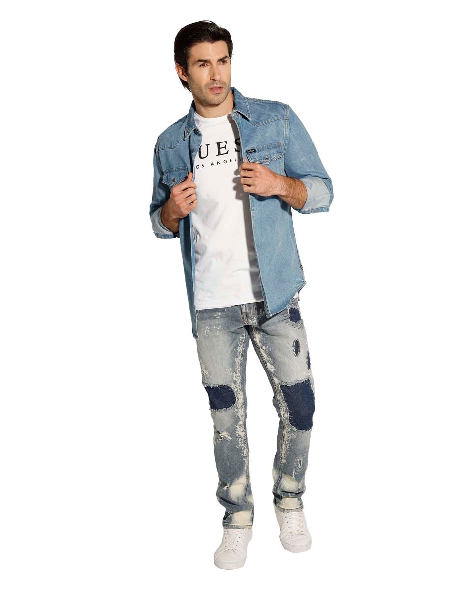 Playera cuello redondo para hombre 3