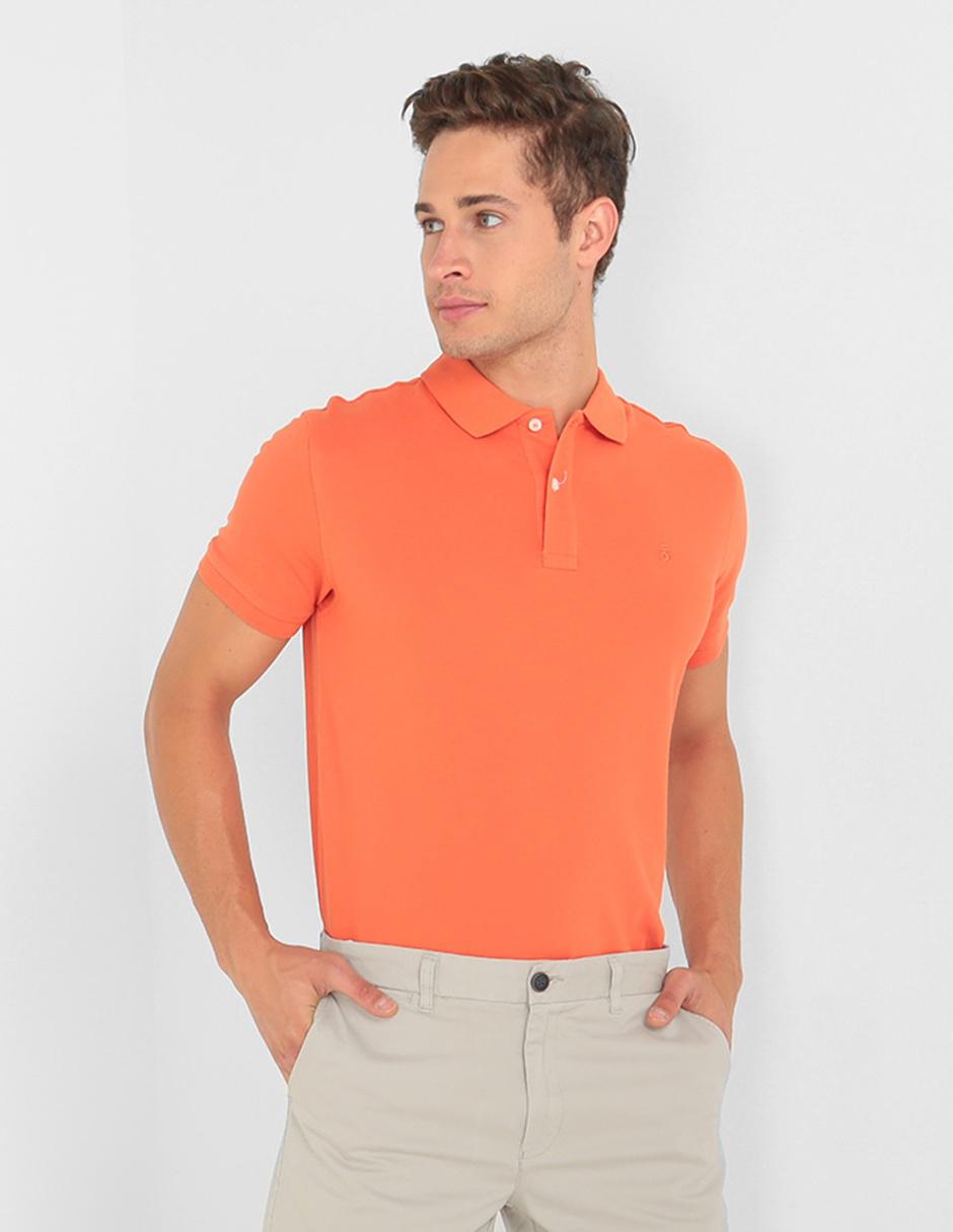 Östore PLAYERA POLO NARANJA 