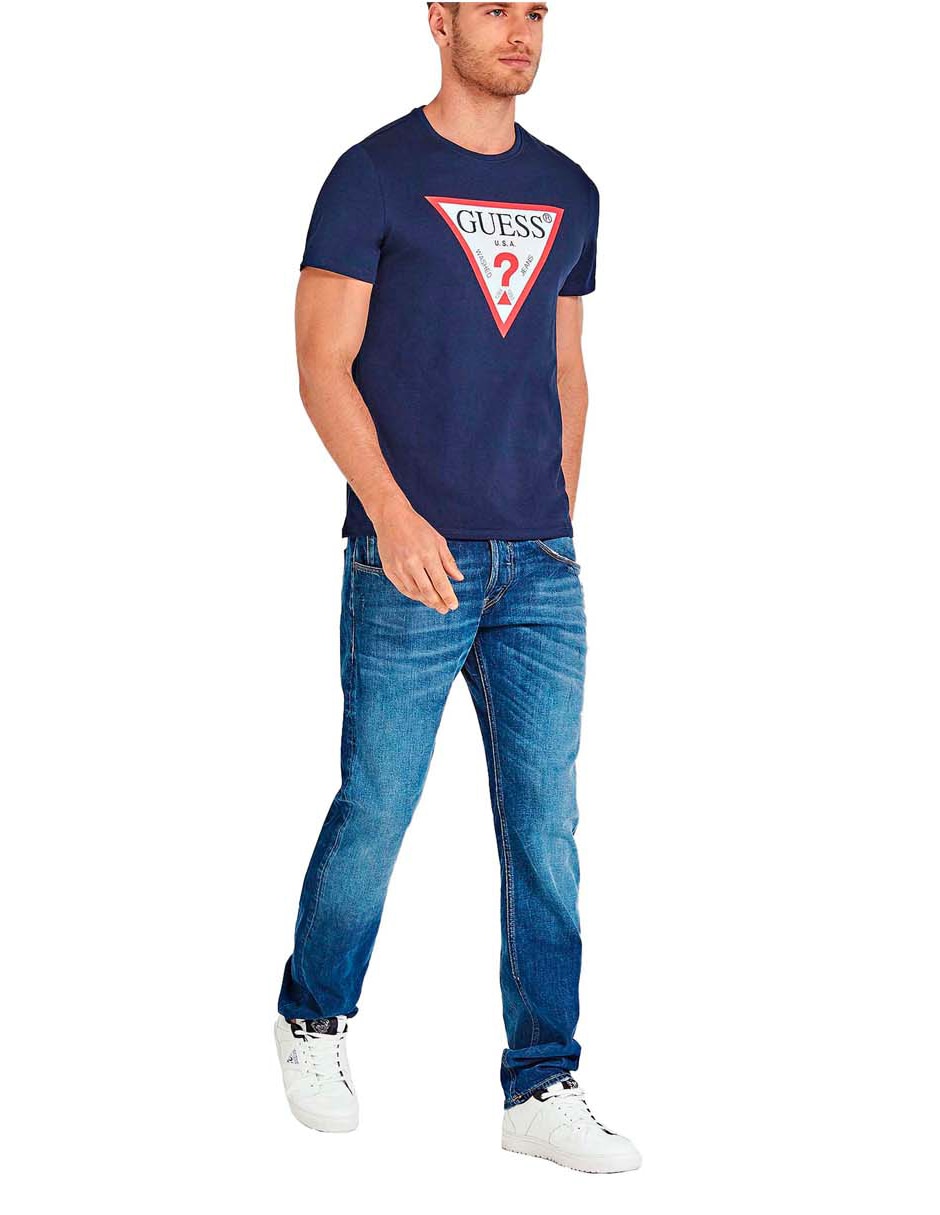 Playera cuello redondo para hombre 2