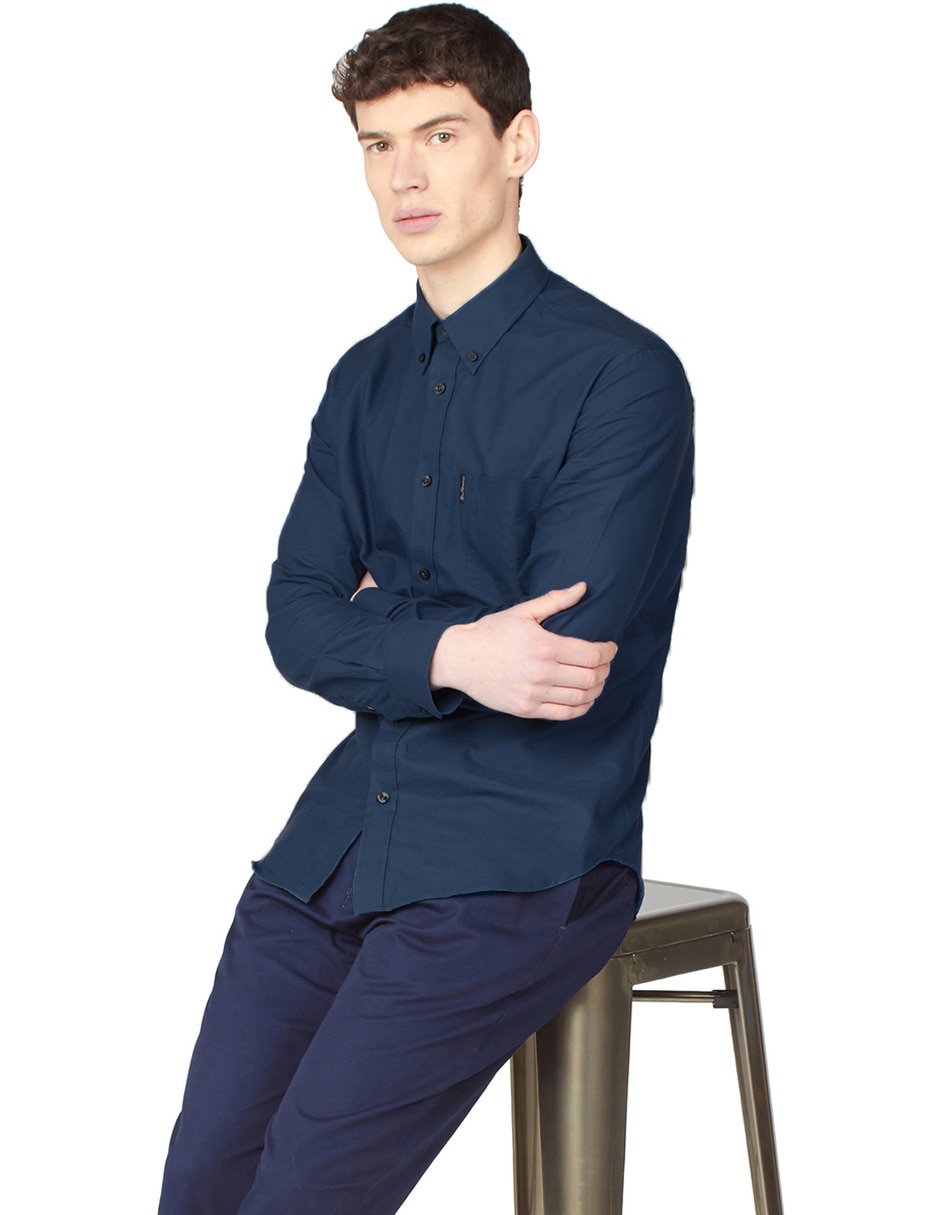 CAMISA BEN SHERMAN 65, XL, AZUL MARINO