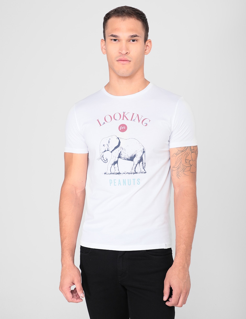Playera Elemento Uomo cuello redondo estampada para hombre en Liverpool