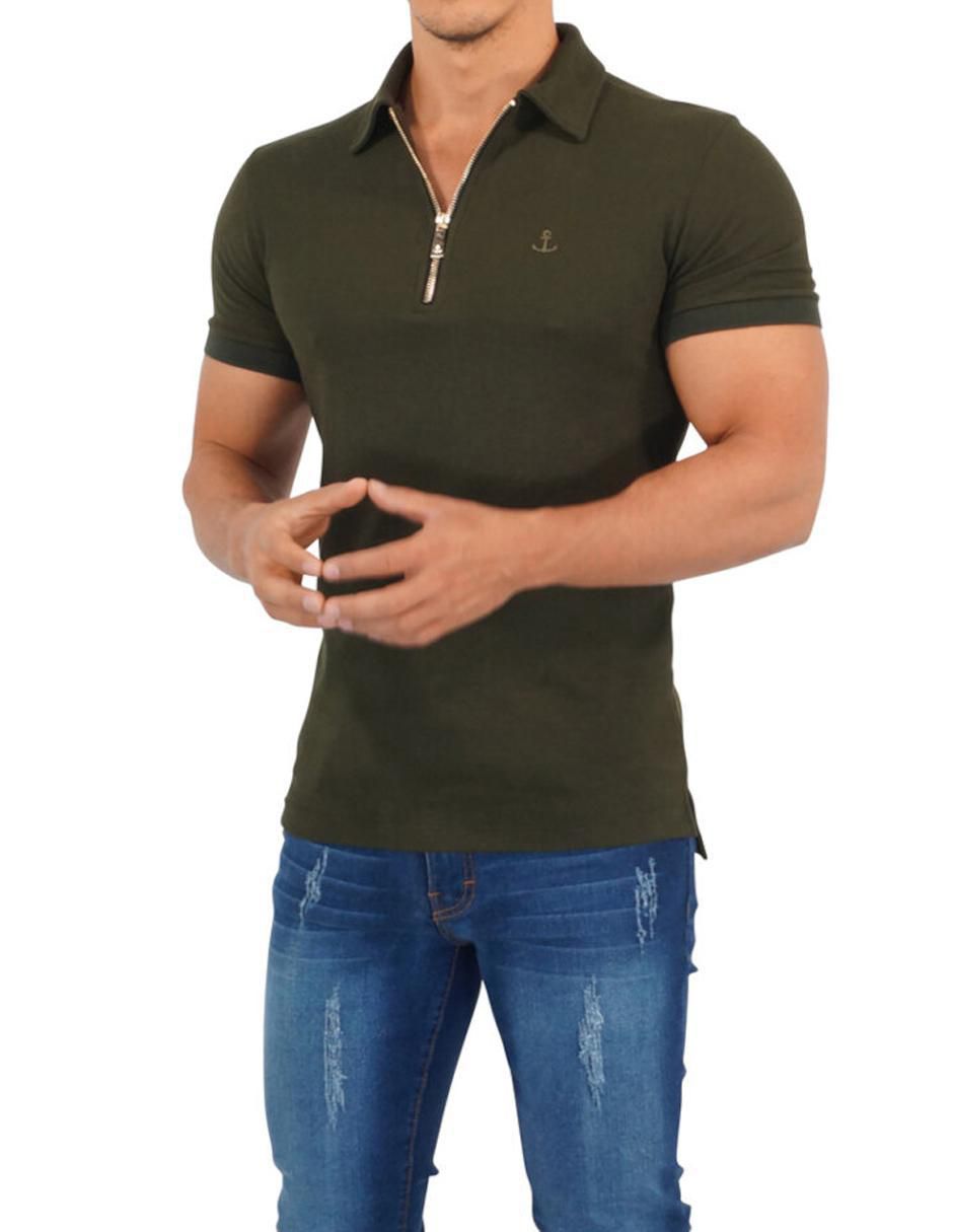 Playera tipo polo para hombre